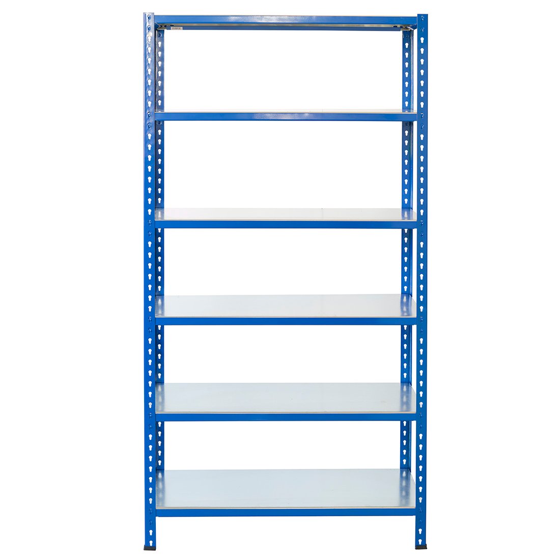 Steckregal aus Metall L Profil 250x60x30cm 6 Böden