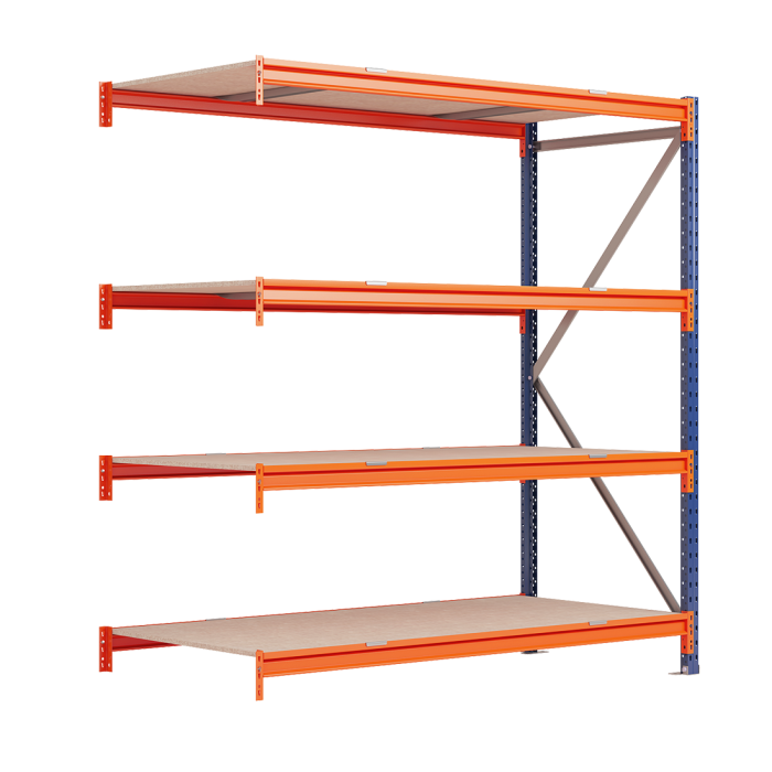 Weitspannregal XL Zusatzmodul 200X240X80cm, 500kg pro DTD Böden