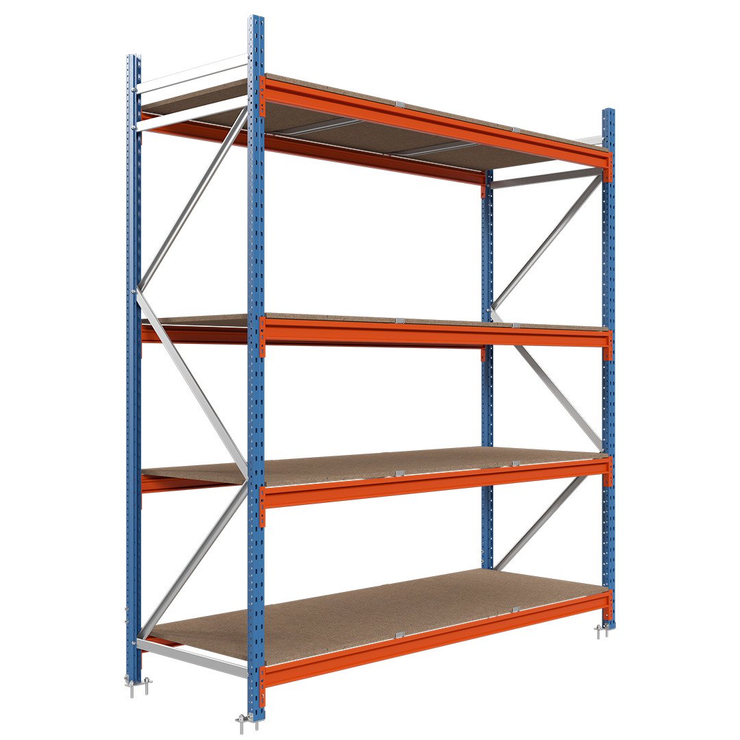 Weitspanregale LONGSPAN 250x150x60-4-DTD