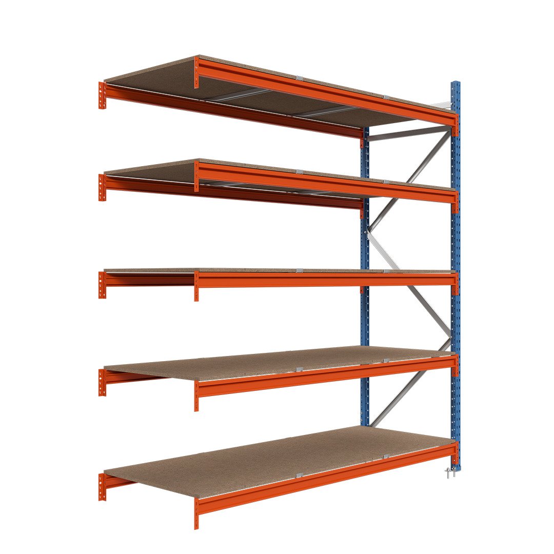 Weitspanregale LONGSPAN 200x150x100-5-DTD