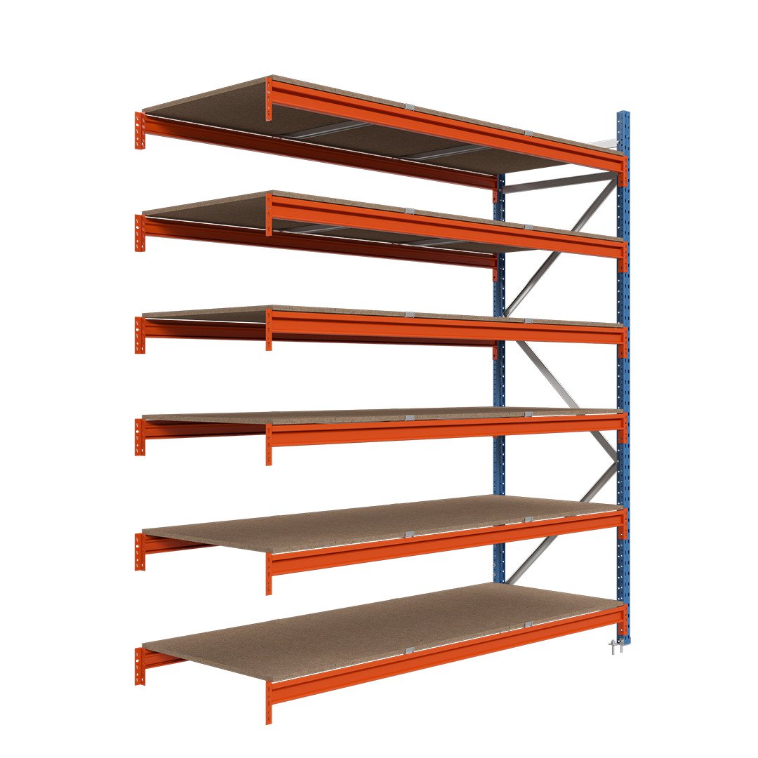 Weitspanregale LONGSPAN 200x185x60-6-DTD