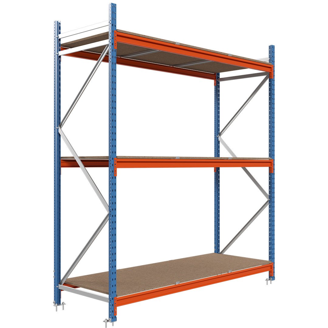 Weitspanregale LONGSPAN 250x240x60-3-DTD