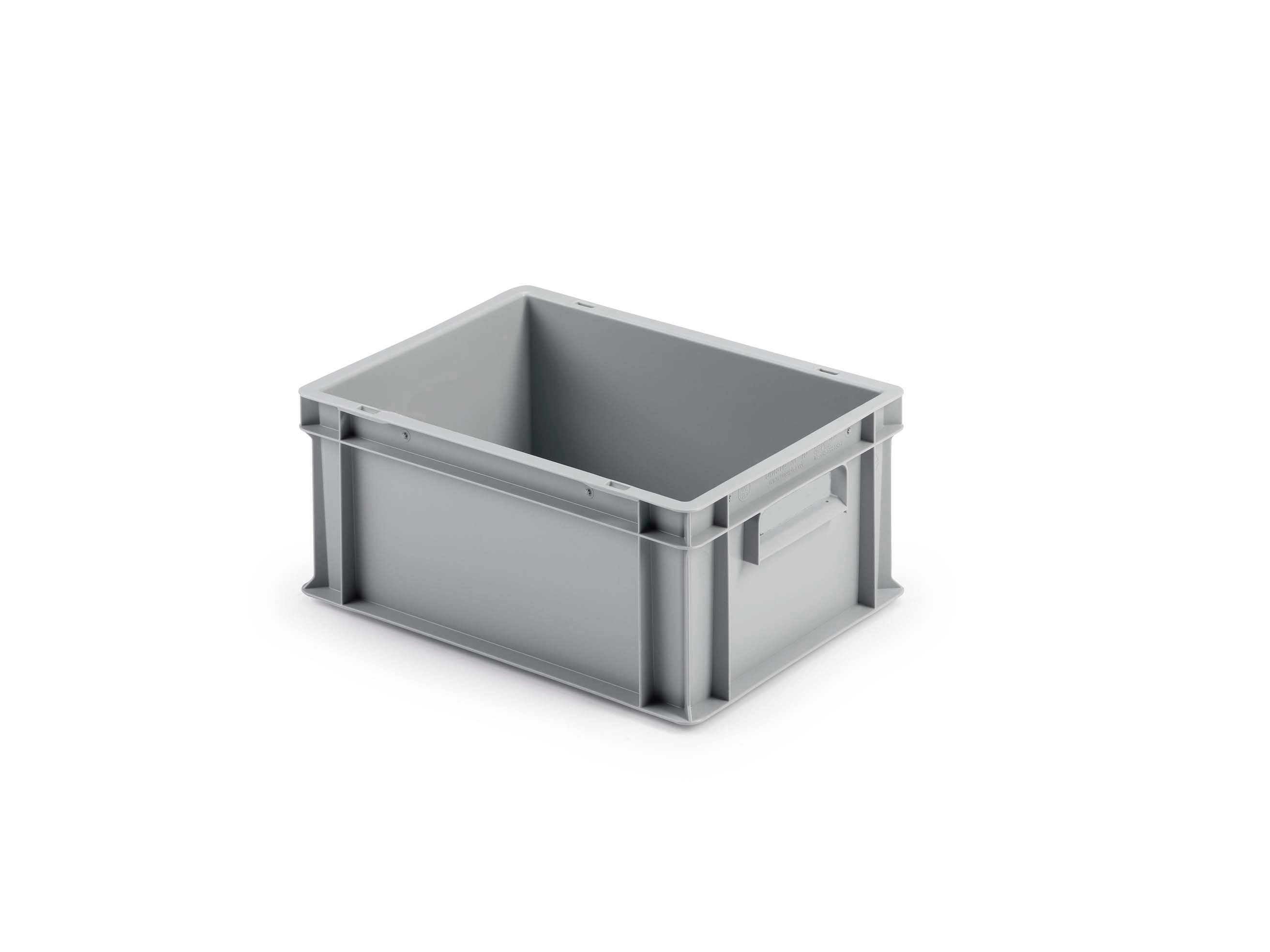 Eurobehälter UNISTA mit geschlossenen Griffen 43-175 - grau