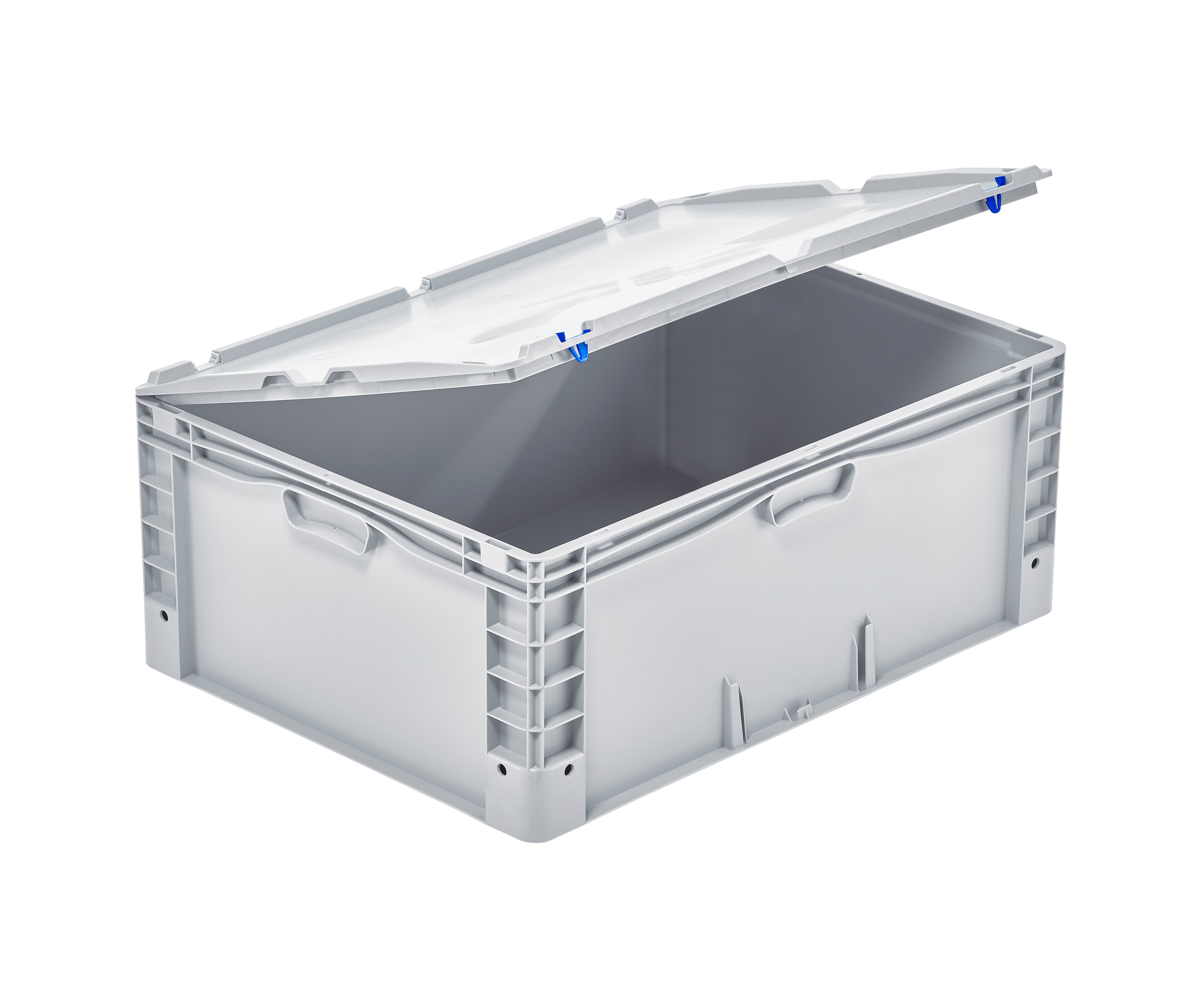 Scharnierdeckel - 800 x 600  inkl. 2 blaue Schiebeschnappverschlüsse