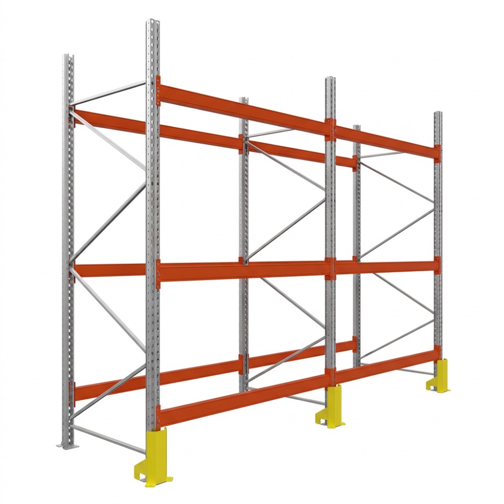 Palettenregale - Grundregal - 500 - 270 - 110 - 3 - 500 - 2 - protector