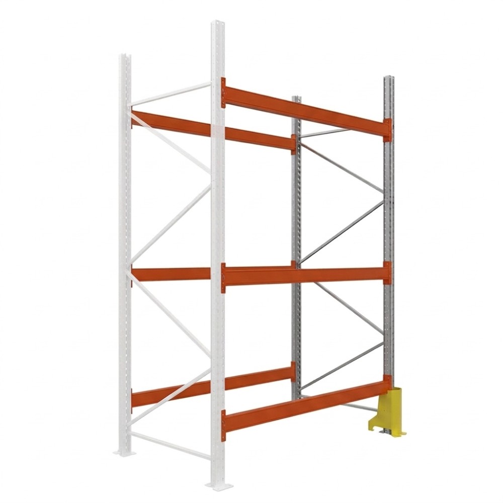 Palettenregale - Anbauregal - 400 - 185 - 110 - 3 - 1000 - 1 - protector