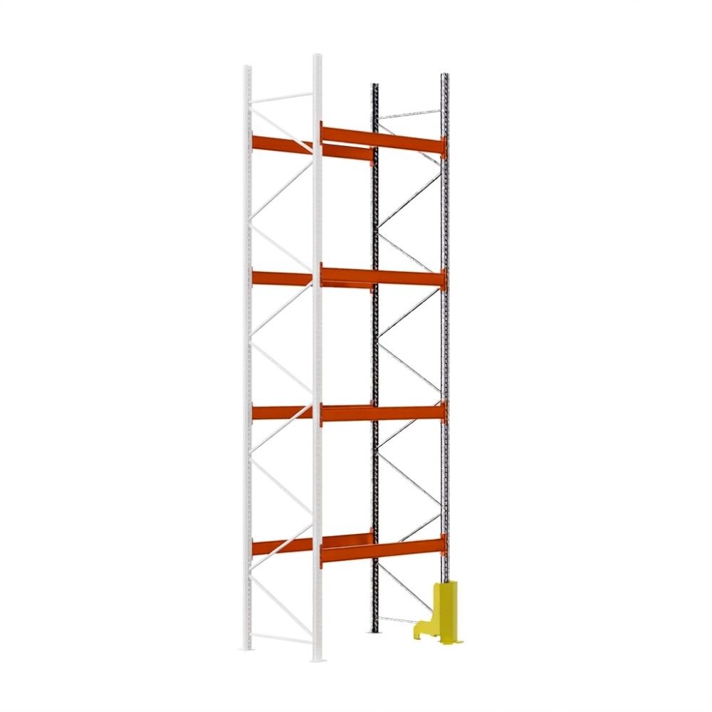 Palettenregale - Anbauregal - 600 - 185 - 110 - 4 - 500 - 1 - protector