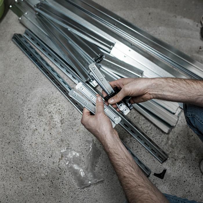 metallregal-leicher-aufbau