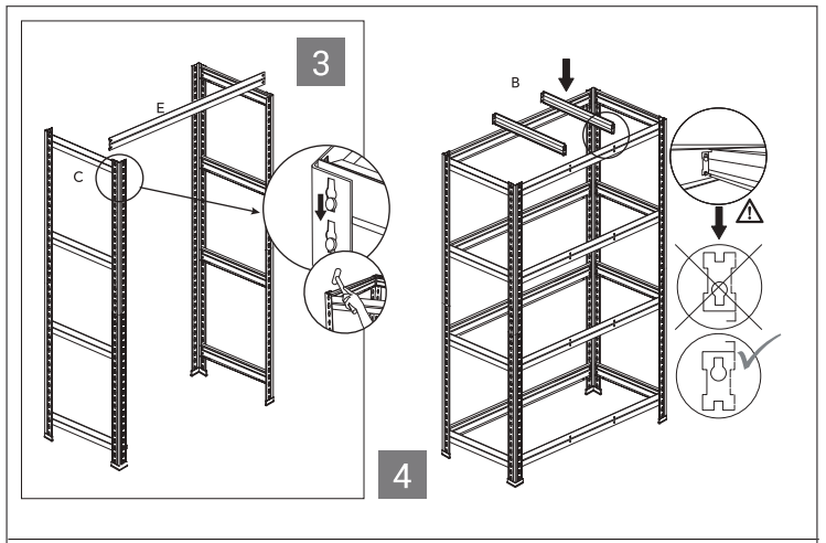 RIVET-Steckregal schnell und effizient aufbauen