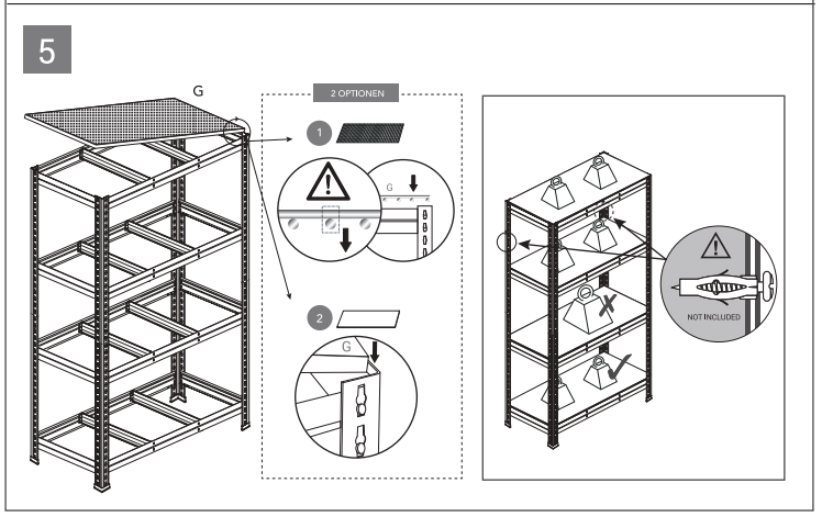 RIVET-Steckregal schnell und effizient aufbauen