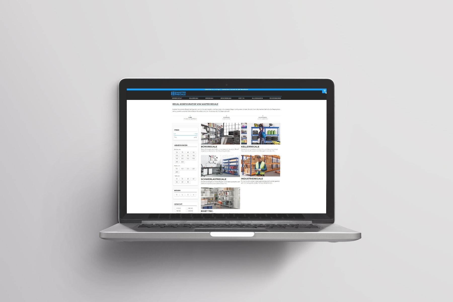 REGAL-KONFIGURATOR ist hier!