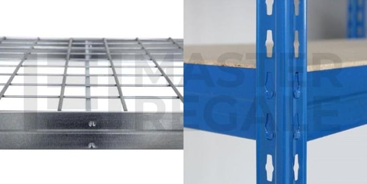 Schraubregal vs Steckregal