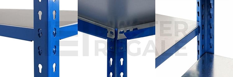 Schraubregal vs Steckregal