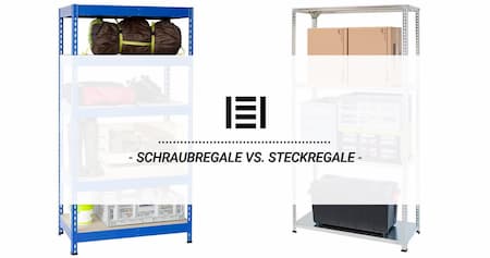 Schraubregal vs Steckregal - Wo liegt der Unterschied? | Master Regale