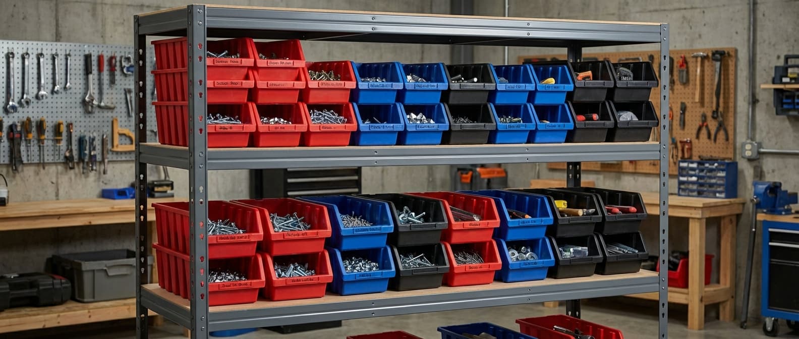 ergobox mit Rivet schwerlastregal