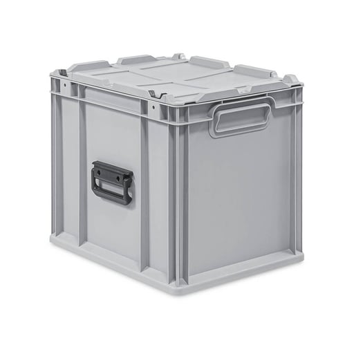 Eurobox NextGen Portable, 43x32, mit Koffergriff, abschließbar, Maße konfigurierbar