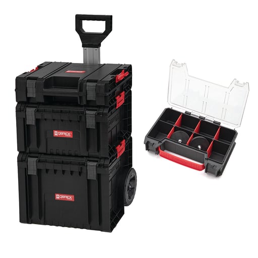 Werkzeugtrolley Qbrick System PRO Set 7 mit Magnet-Set