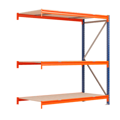 Weitspannregal XL Zusatzmodul 200X150X80cm, 3x DTD Böden, 1000kg pro Böden