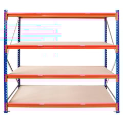 Kovový regál LONGSPAN, 200x240x80cm, 500kg na policu