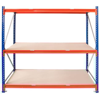 REGÁL LONGSPAN, Kovový regál přídavný modul 200x150x80cm, 1000kg na DTD polici