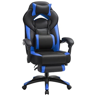 Gamingstuhl Schwarz-Blau