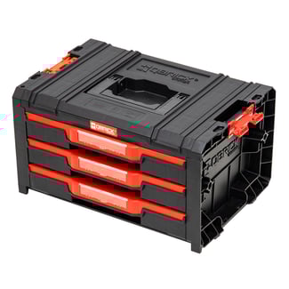 Kufrík na náradie Qbrick System PRO s 3 zásuvkami