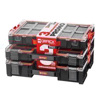 Kleinteilebox Set: Qbrick System PRO Organizer 300 + 200 + 100 MFI