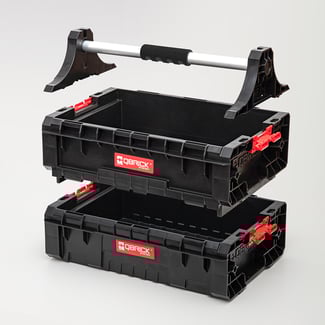 Tragbare Werkzeugbox Qbrick System PRO mit Aluminiumgriff - Hover