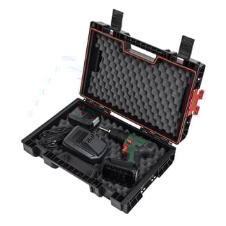 Werkzeugkoffer Qbrick System PRO 12.6x45x32.2cm mit Schutzschaum - Hover