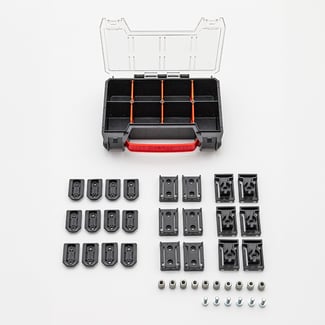 Schnellkupplungen Qbrick System Set zur individuellen Anpassung - Hover