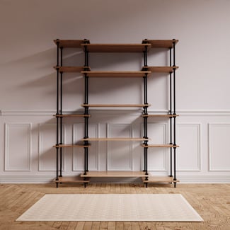 Regalsystem mit 2 Standregalen DECO 185x151x35 cm