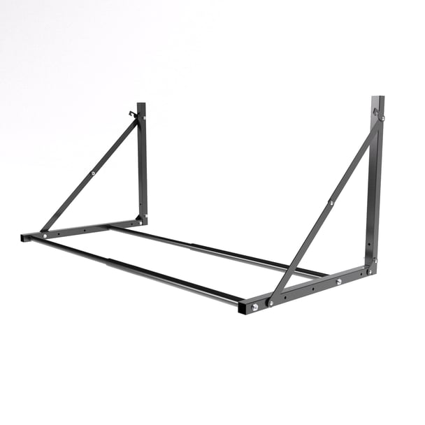 Regál na pneumatiky - 71x132x71 cm - černý