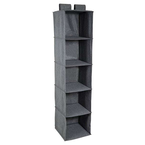 Organizér do skrine 30x30x133,5 cm, čierny