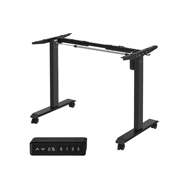 Výškově nastavitelný stolní rám, Ocel, 73-118x86-135x60cm