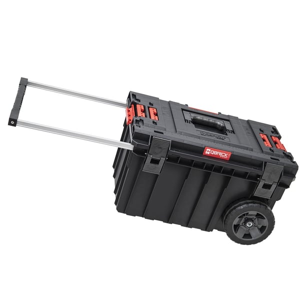 Werkzeugtrolley Qbrick ONE 34.5x60.5x40.5cm mit Teleskopgriff und 44L Kapazität