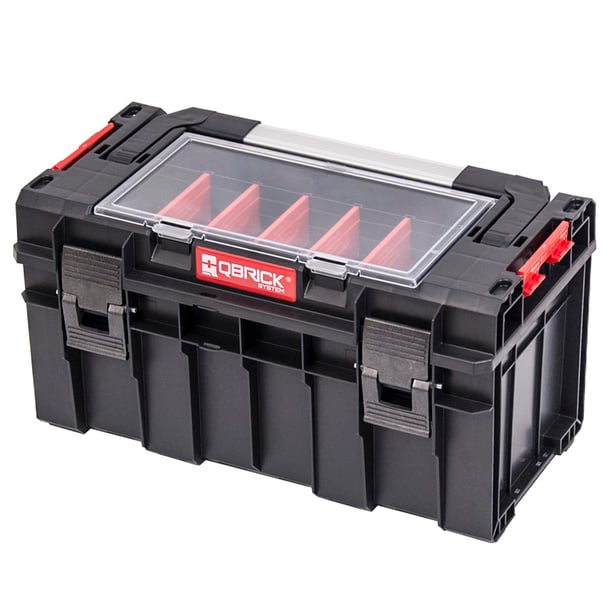 Kufrík na náradie Qbrick System PRO 500 Expert s hliníkovou rukoväťou