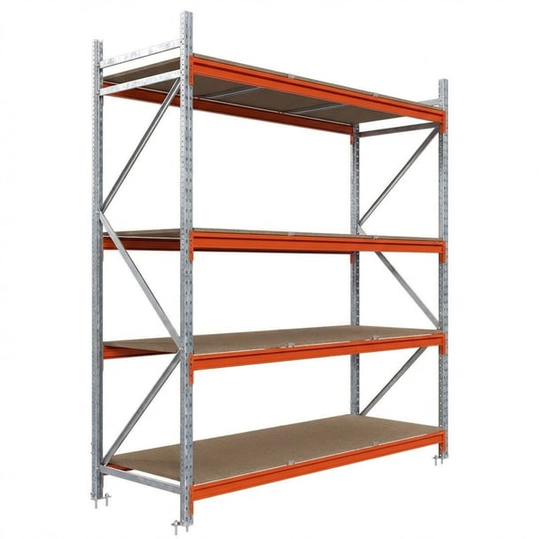 Weitspanregale LONGSPAN 250x225x100-4-DTD