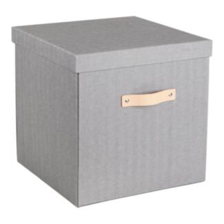 Aufbewahrungsbox aus recycelten Faserkarton LOGAN 31x31x31cm - Hover