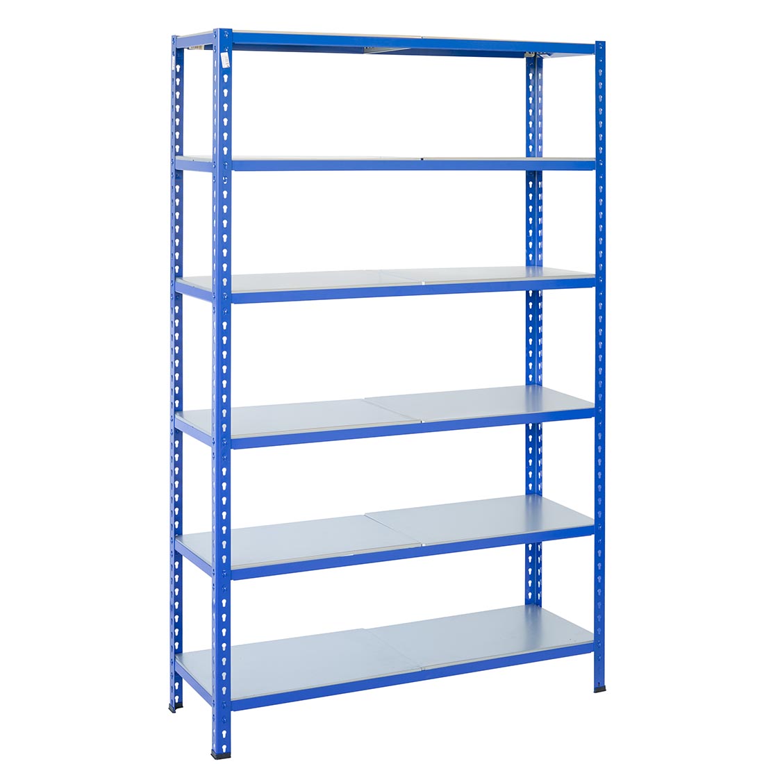 Steckregal aus Metall L Profil 200x120x50cm 6 Böden