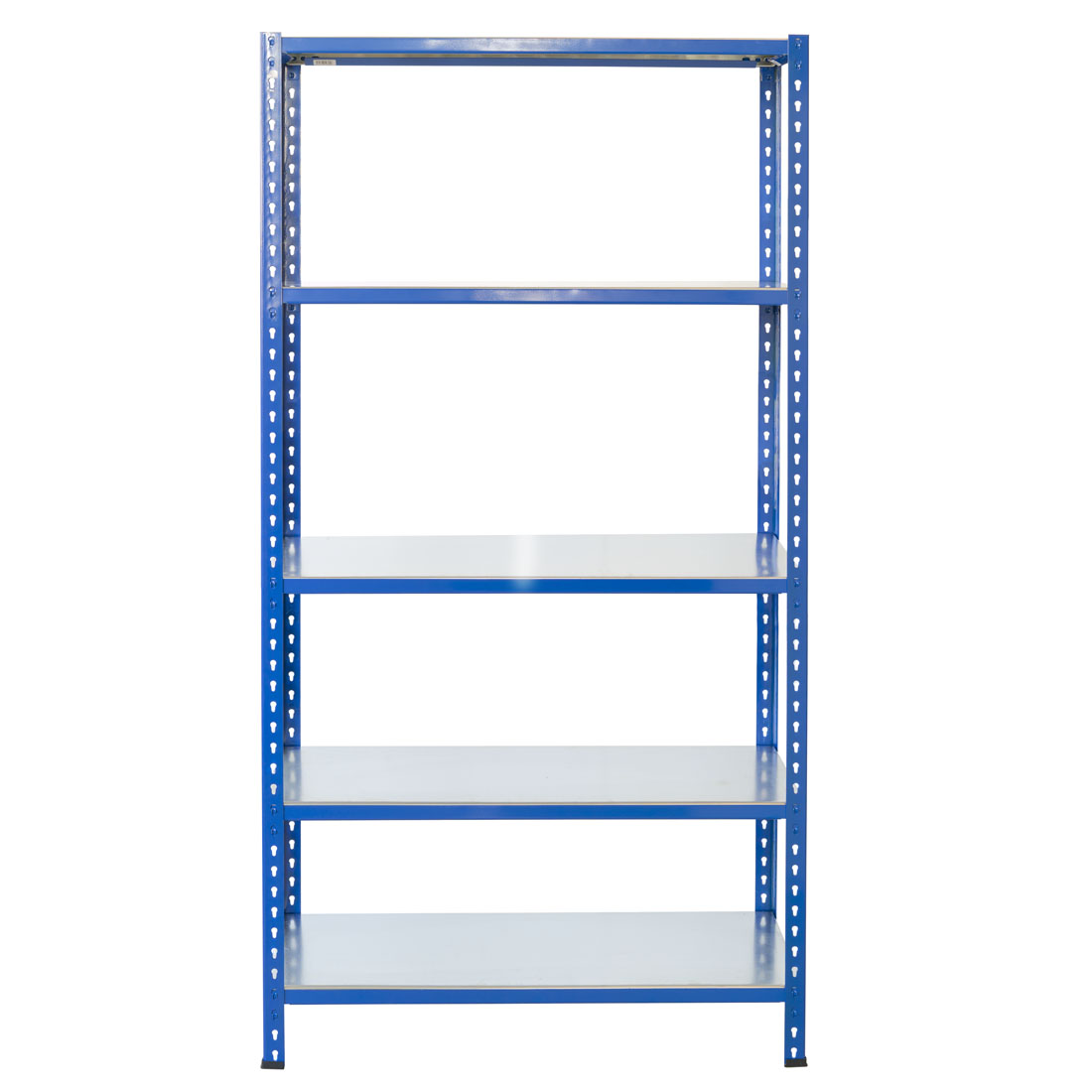 Steckregal aus Metall L Profil 250x100x30cm 5 Böden