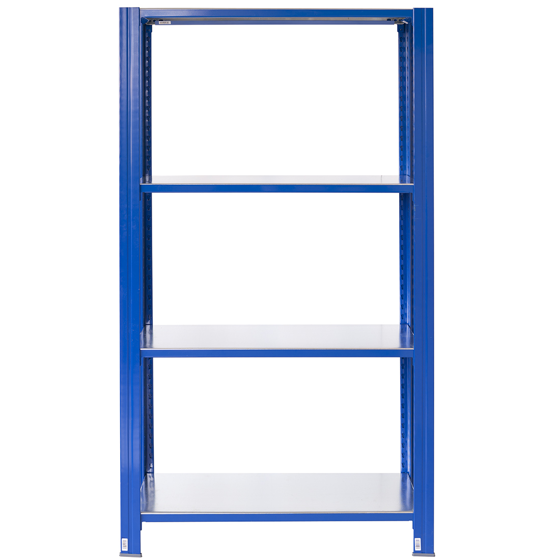 Steckregal aus Metall T Profil 200x60x30cm 4 Böden