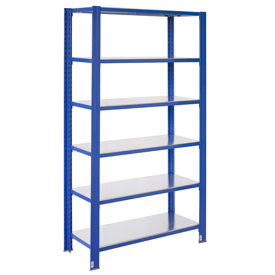 Steckregal aus Metall T Profil 250x80x30cm 6 Böden