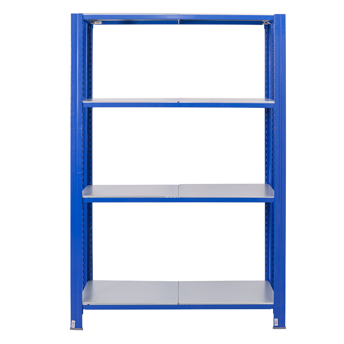 Steckregal aus Metall T Profil 250x120x30cm 4 Böden