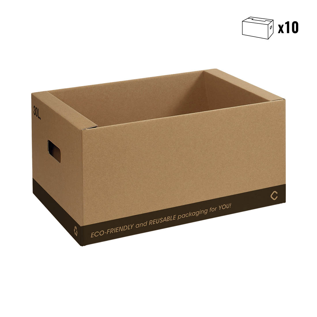 Faltkartons 2in1 – 10er Pack