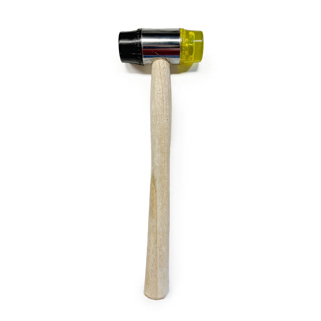 Gummihammer Ø 30mm mit Silikonseite mit Holzstiel