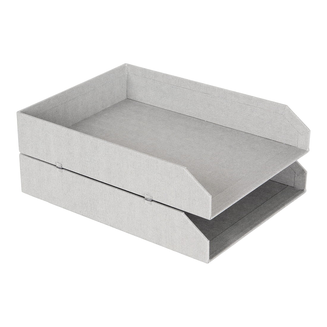 Briefablage aus recycelten Faserkarton HAKAN, 2 Stk., 6x23x31 cm