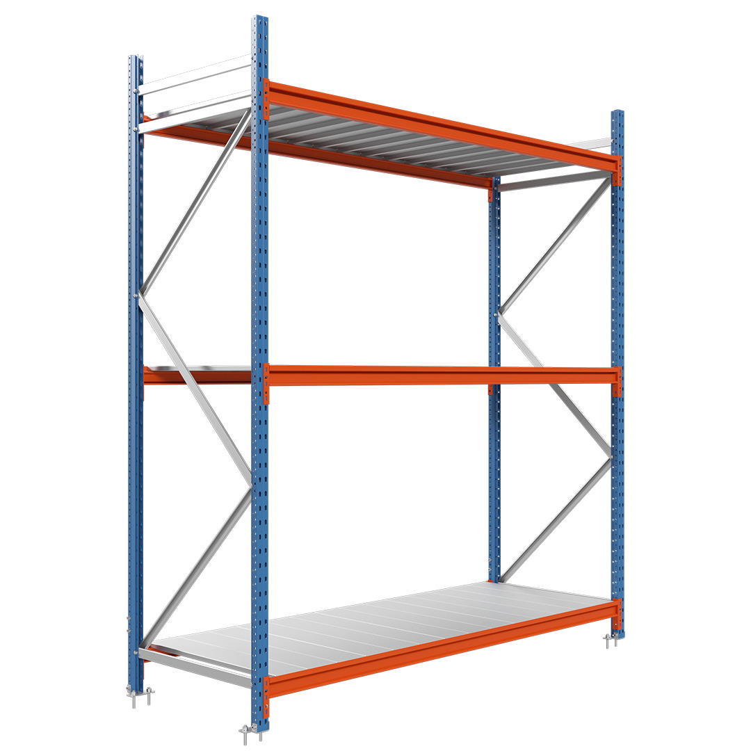 Weitspanregale LONGSPAN 250x185x60-3-Metal