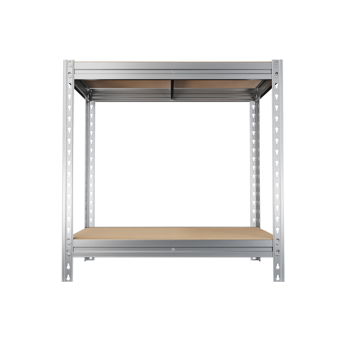 Werkbank 100x100x60 cm, verzinkte DTD-Ebenen