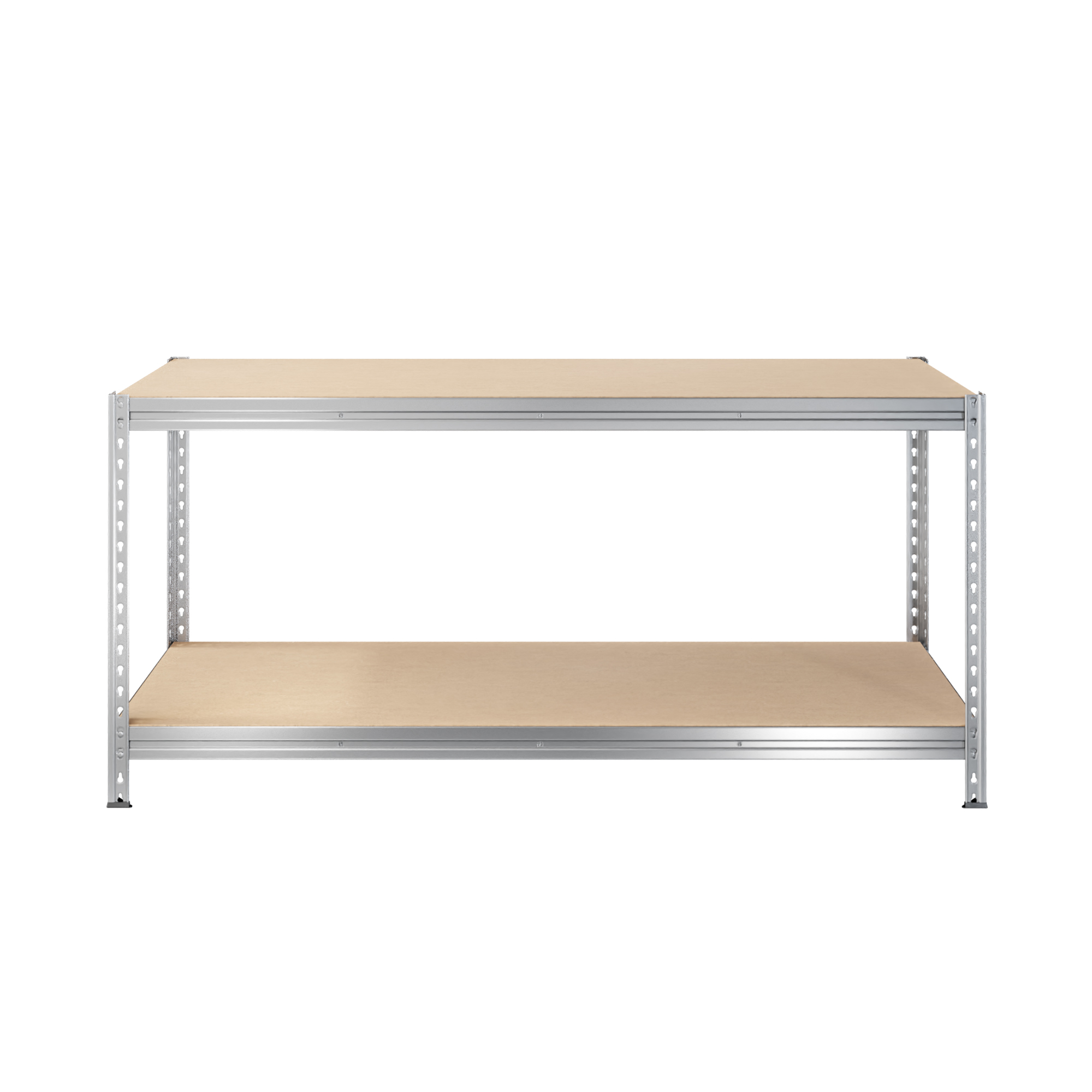 Werkbank 100x200x70 cm, verzinkte DTD-Ebenen