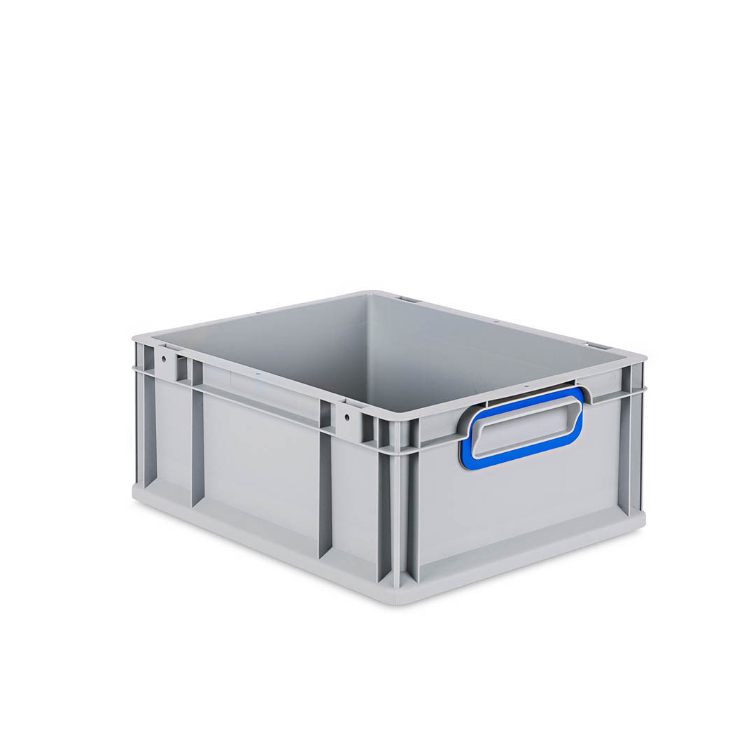 Eurobox NextGen 2.0 - Griffe geschlossen - Blau - 400 x 300 x 170 mm